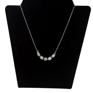 Elegant Golden Hills Paloma Turquoise Necklace. NEW. 925.